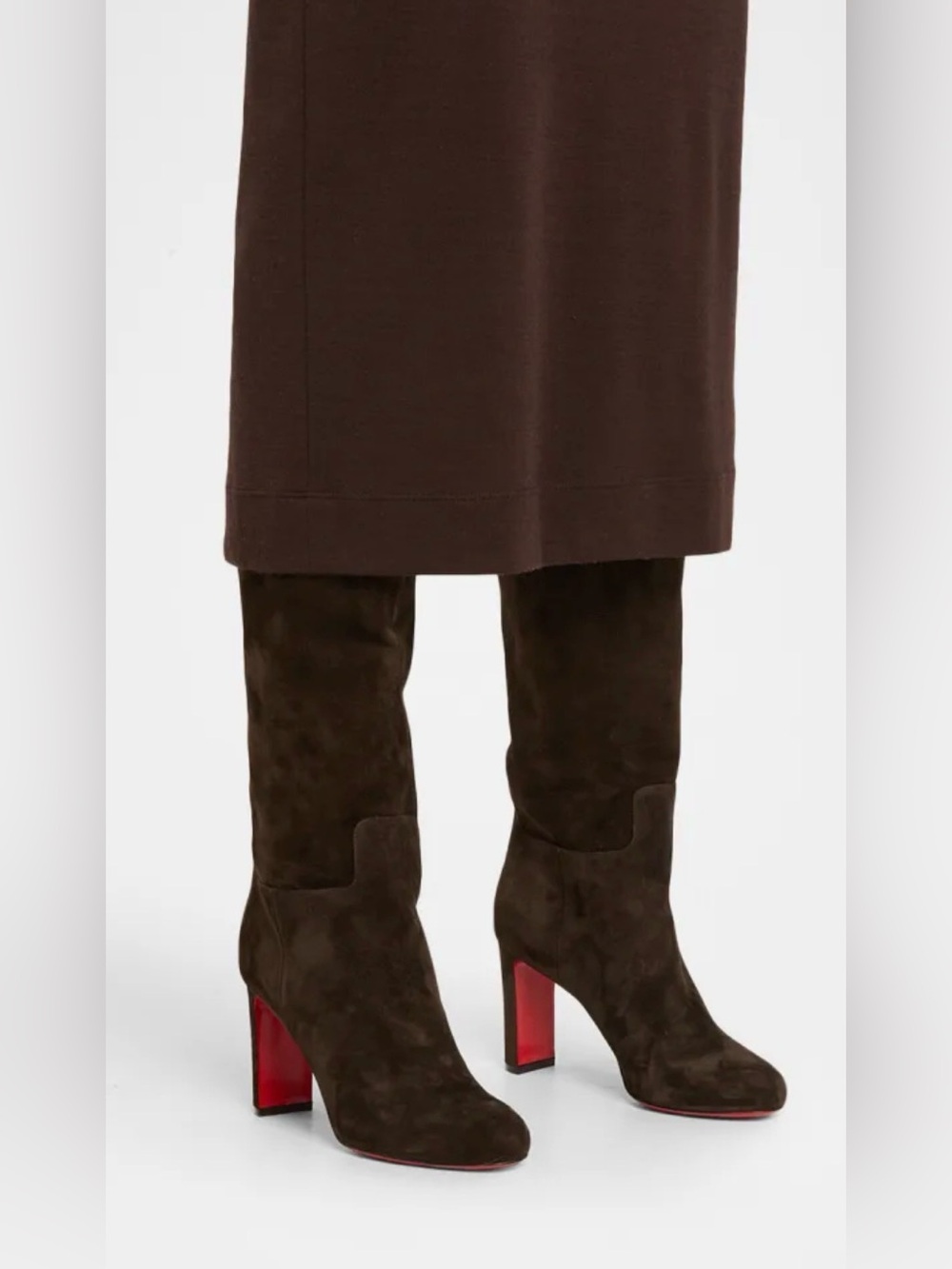 Christian Louboutin Knee-High Boots 85mm Loo Botta